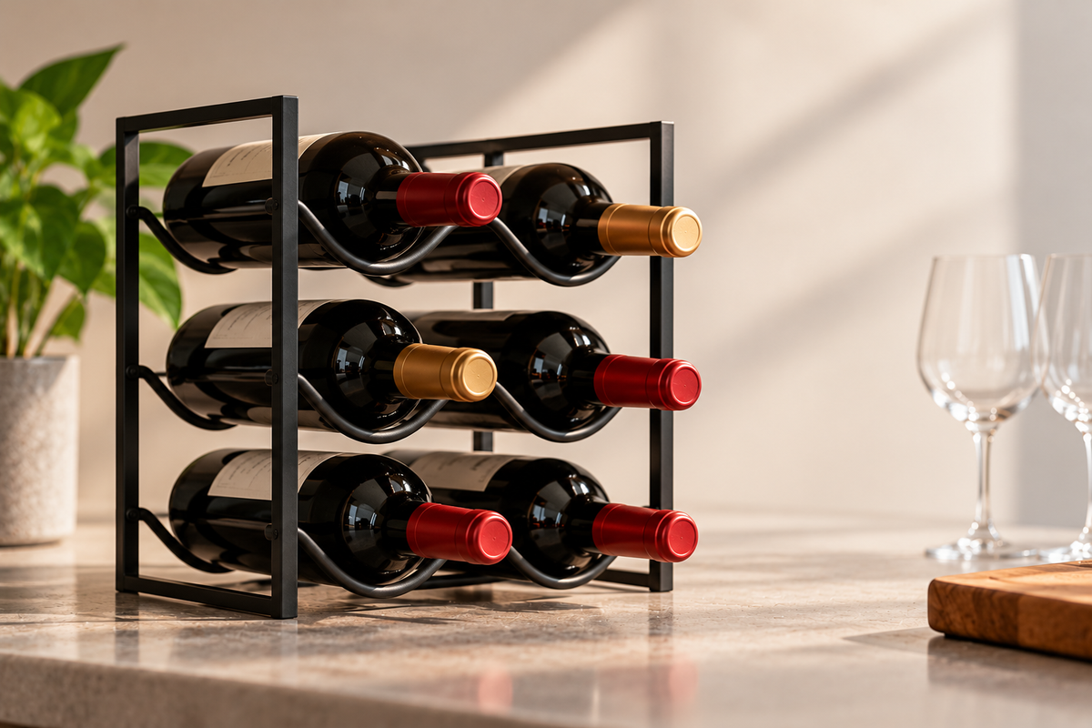 Metal Wine Rack: A Stylish and Durable Wine Storage Solution