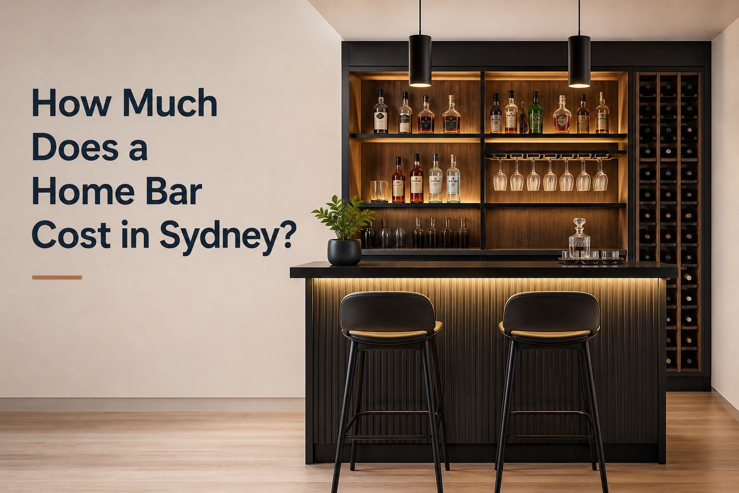 How Much Does a Home Bar Cost in Sydney?