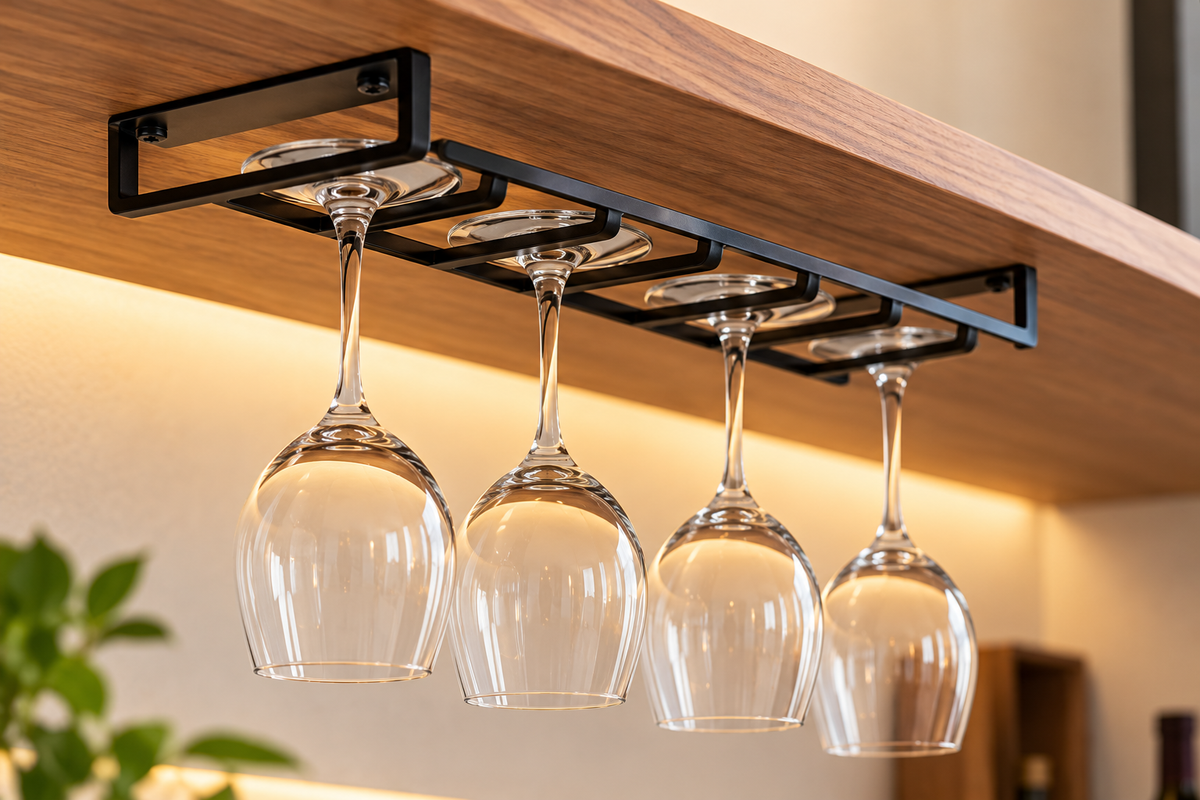 Wine Glass Holder Hanging Rack: A Stylish Storage Solution for Your Home Bar
