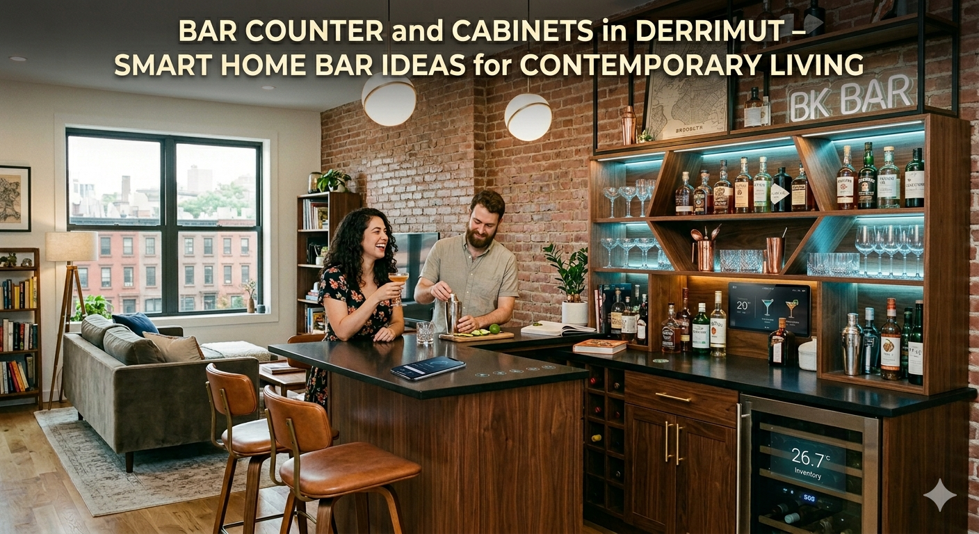 Bar Counter and Cabinets in Derrimut – Smart Bar Ideas for Contemporary Living