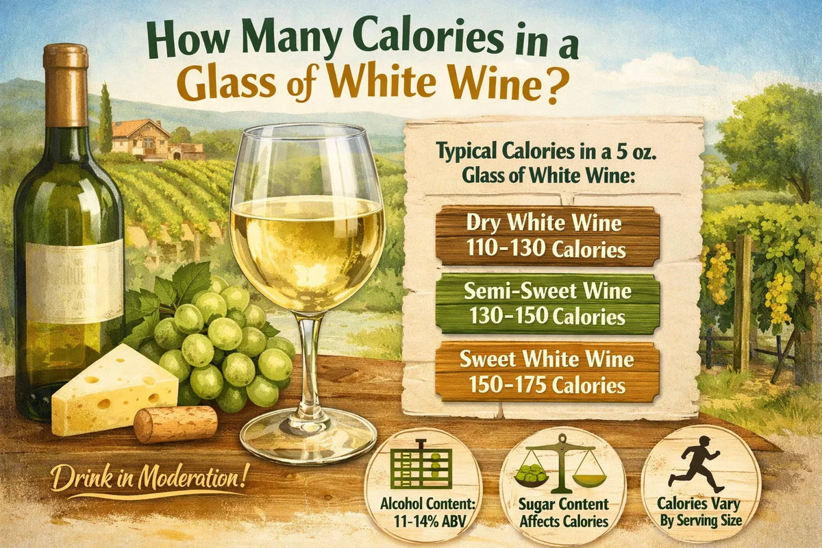 How Many Calories In A White Glass Of Wine
