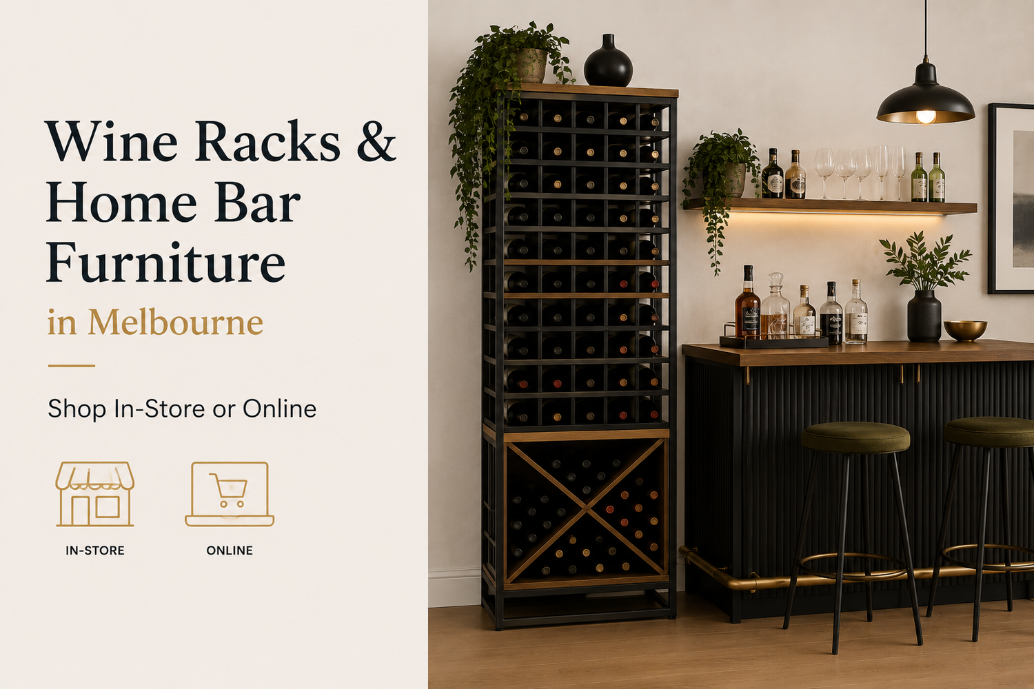 Wine Racks & Home Bar Furniture in Melbourne - Shop In-Store or Online