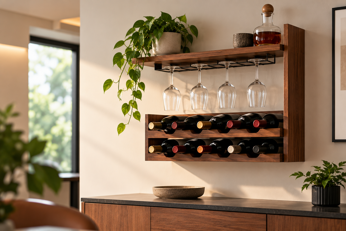 Wall Hung Wine Rack: A Stylish and Space-Saving Storage Guide