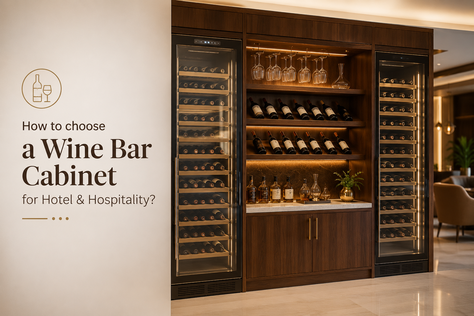 How to Choose a Wine Bar Cabinet for Hotel and Hospitality? (Complete Guide)