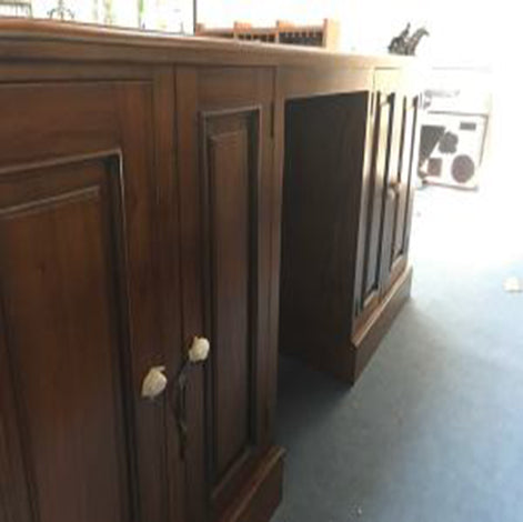 Mahogany Vintage Pub Canopy Bar