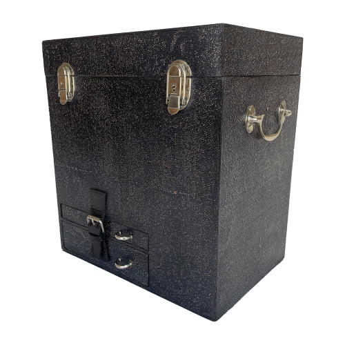 LEATHER DRINK TRUNK - SMALL