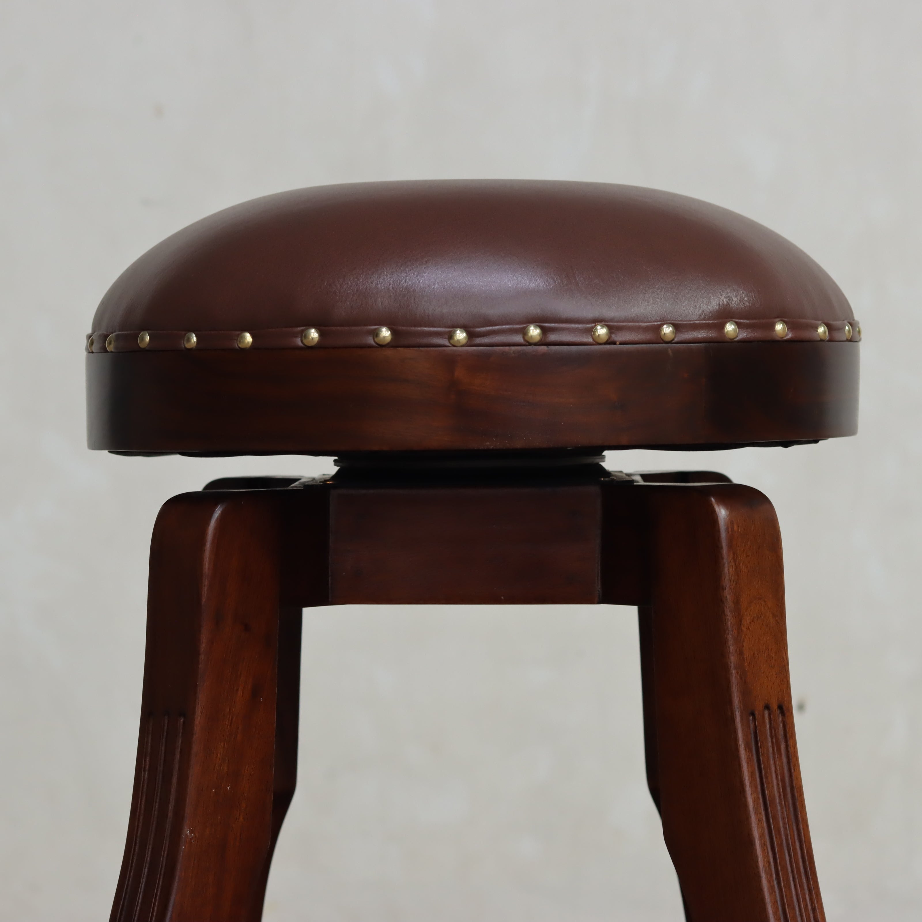 Premium 360° Swivel Backless Bar Stool - Home BARS