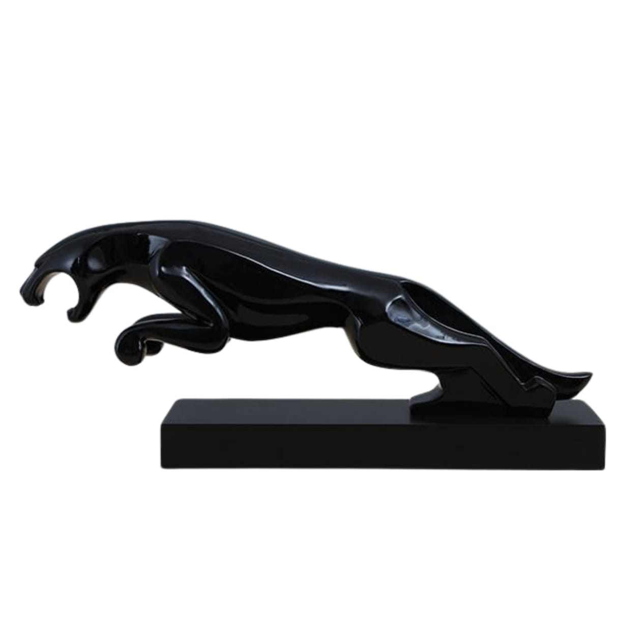 Panther In Action Sculpture