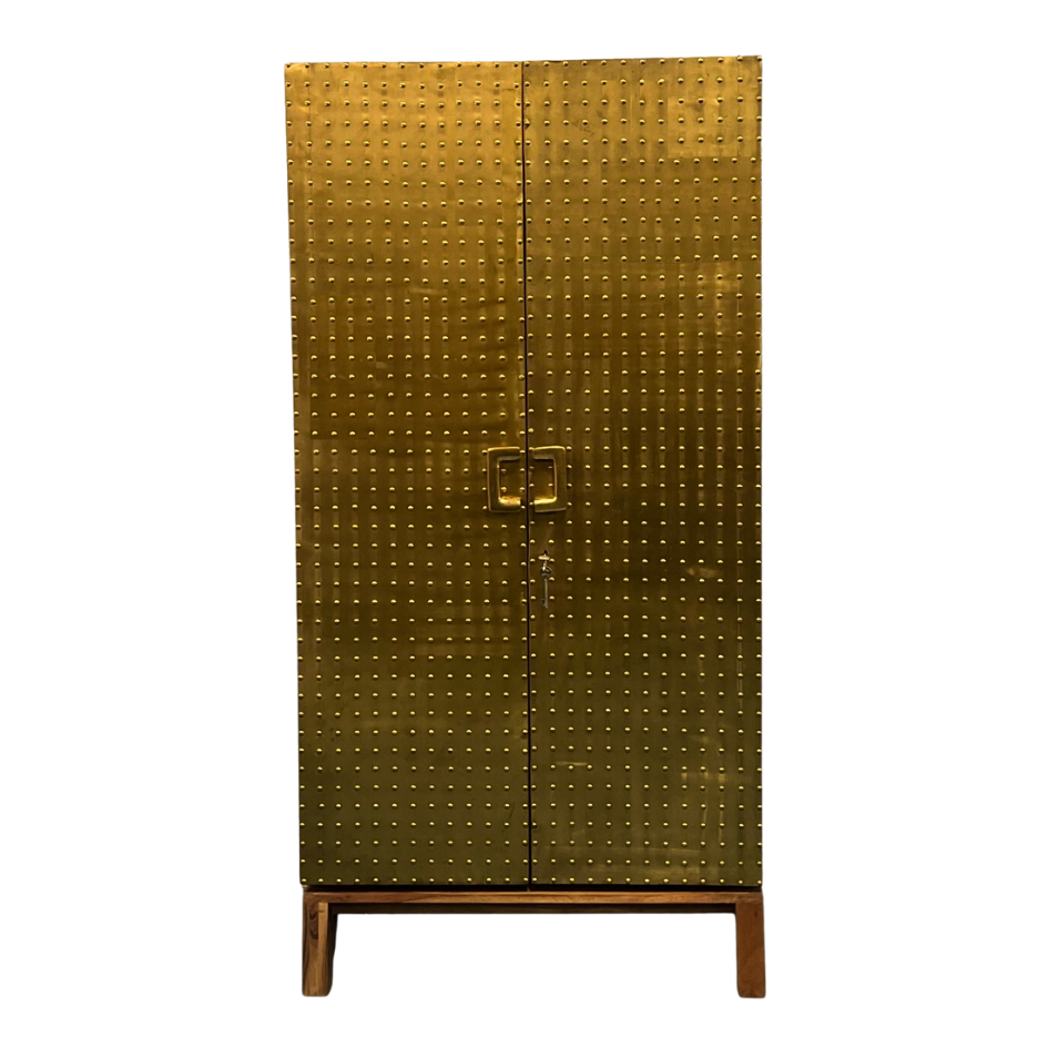 Brass Drinks Cabinet