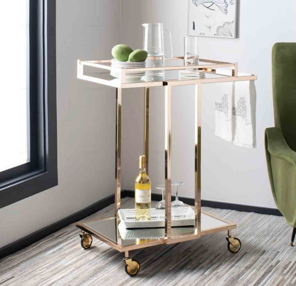 Ditsy Bar Cart