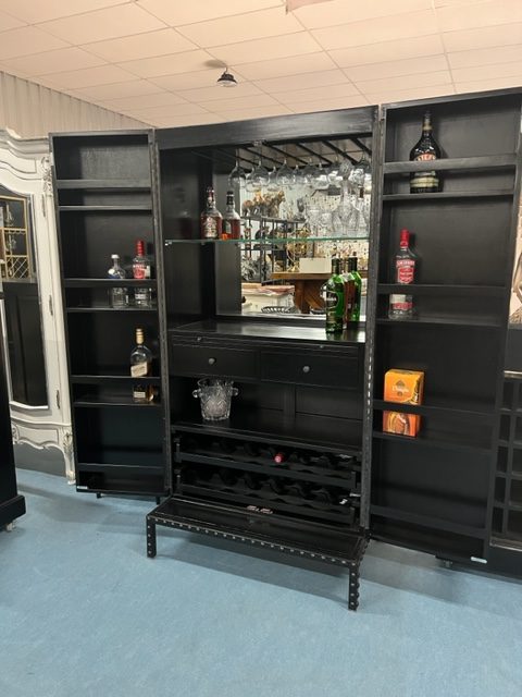 Azura Solid Wood Bar Cabinet