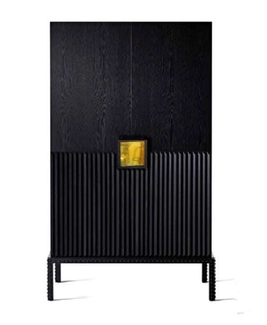 Azura Solid Wood Bar Cabinet