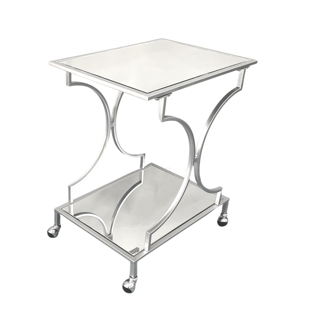 Chevron Bar Cart