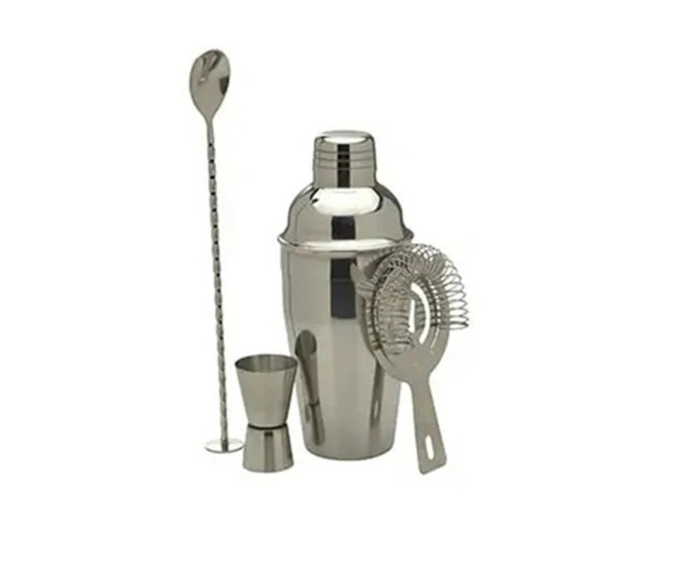 4pc Bapro Stainless Steel Cocktail Set
