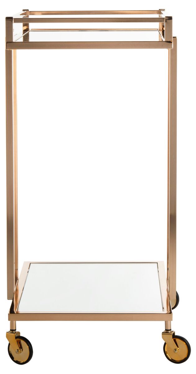 Ditsy Bar Cart - Gold