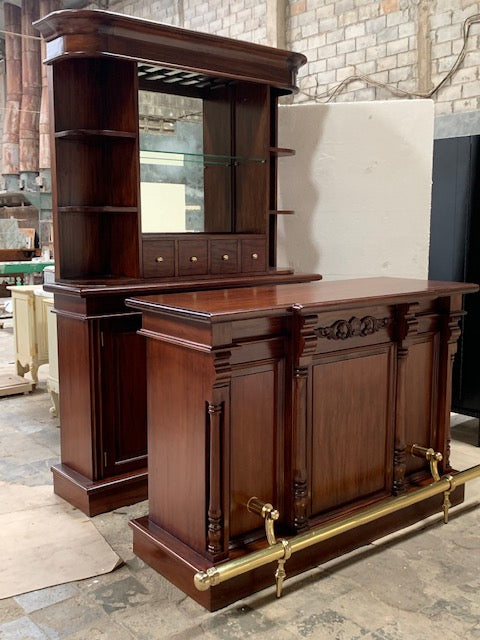 Home BARS Ivanka Solid Wood Bar