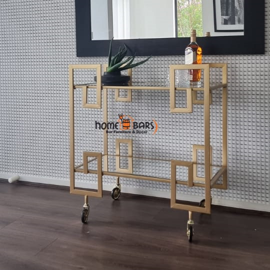 Greekey Drinks Bar Cart