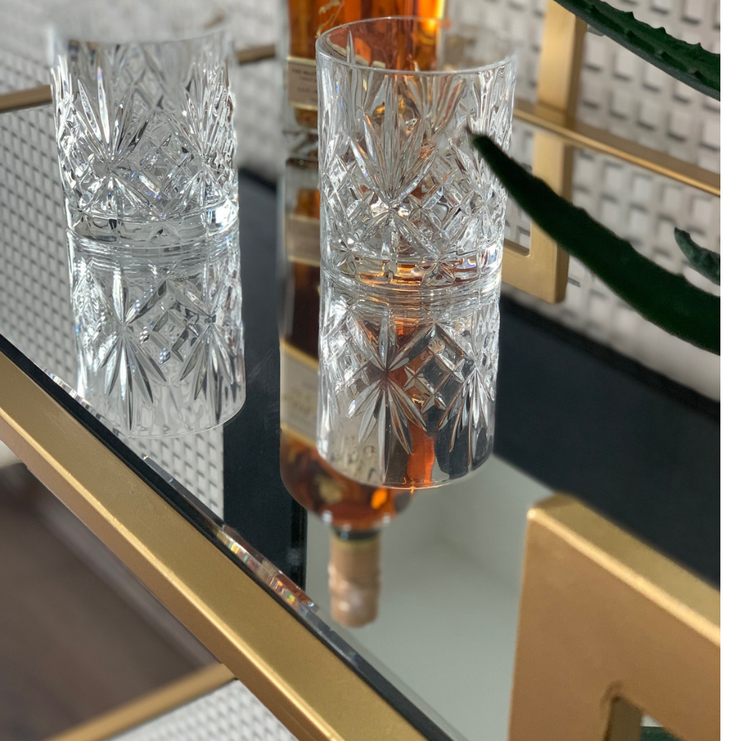 Greekey Drinks Bar Cart