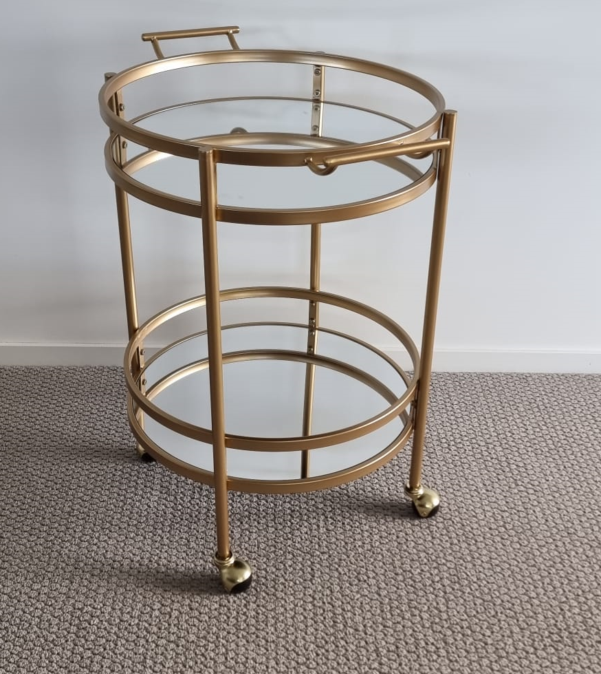 Ikat Bar Cart