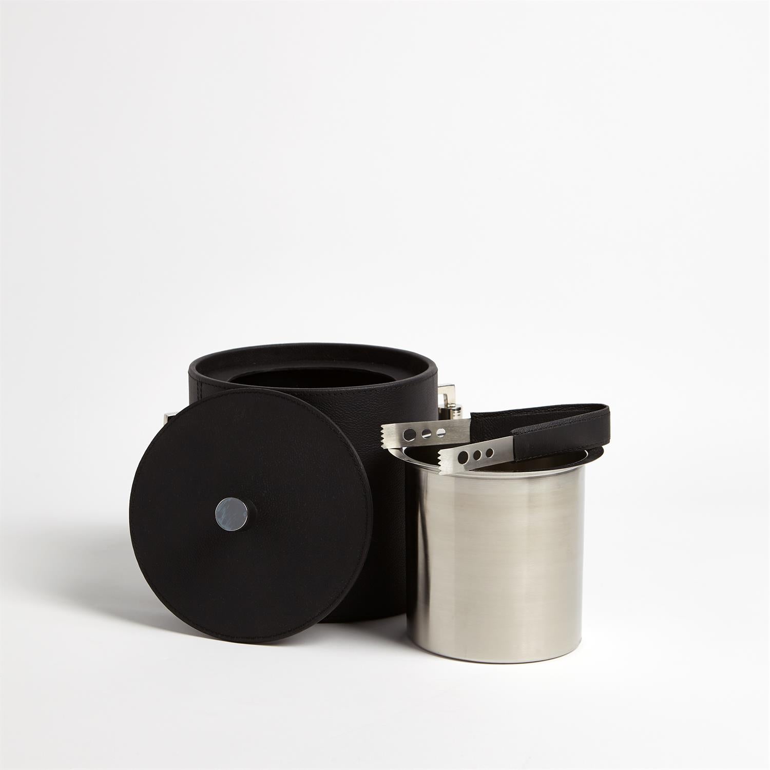 Leather Wrapped Ice Bucket