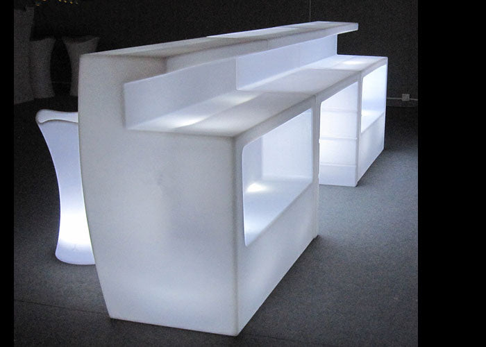 LED Rechargeable Mobile Bar Counter With Remote Control