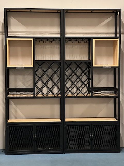 Milan Drinks Cocktail Bar Cabinet Modern Wine Stand