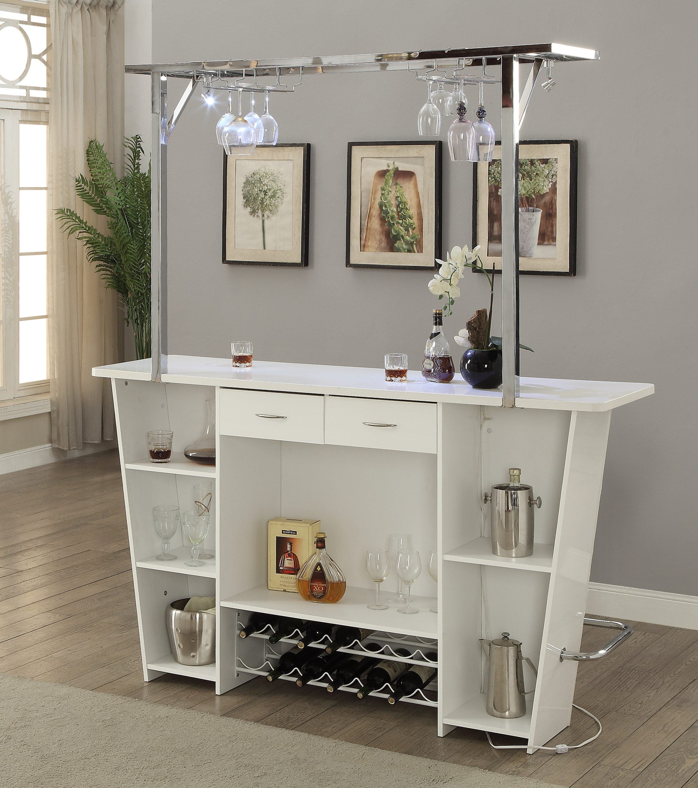 White Pearl Bar Counter