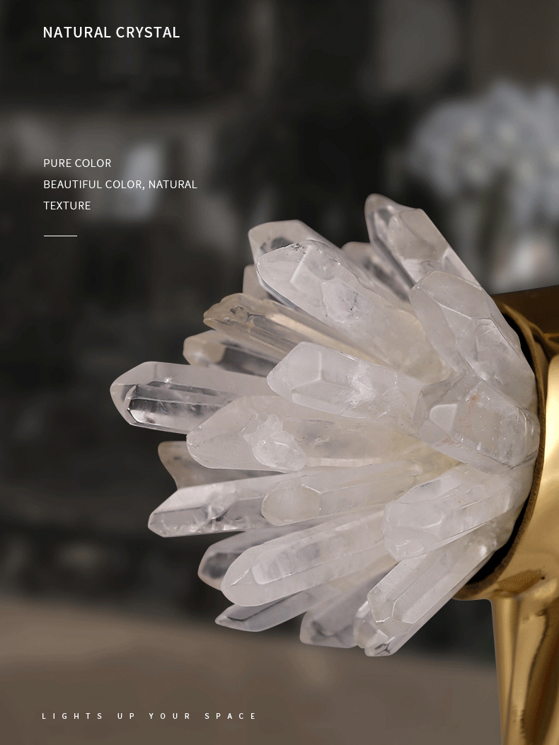 Set of Cranes 3pcs- Brass, Crystal, Marble