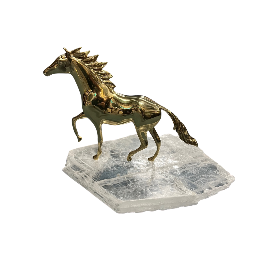 Golden Horse on Cloud