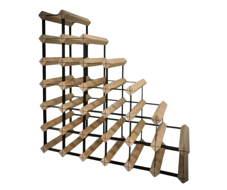 L Angel Sloped timer wine rack 27 Bottles