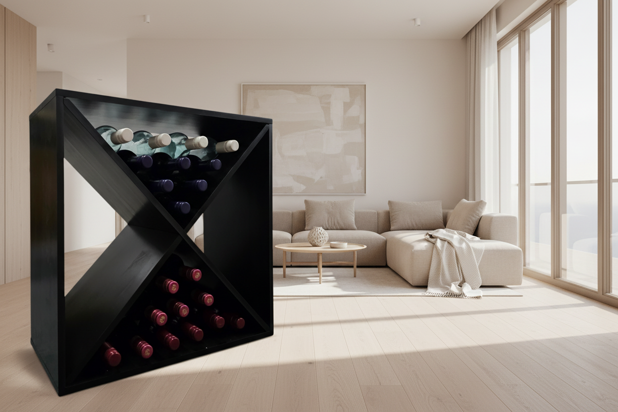 Bottle Compact Cross Wine Cube