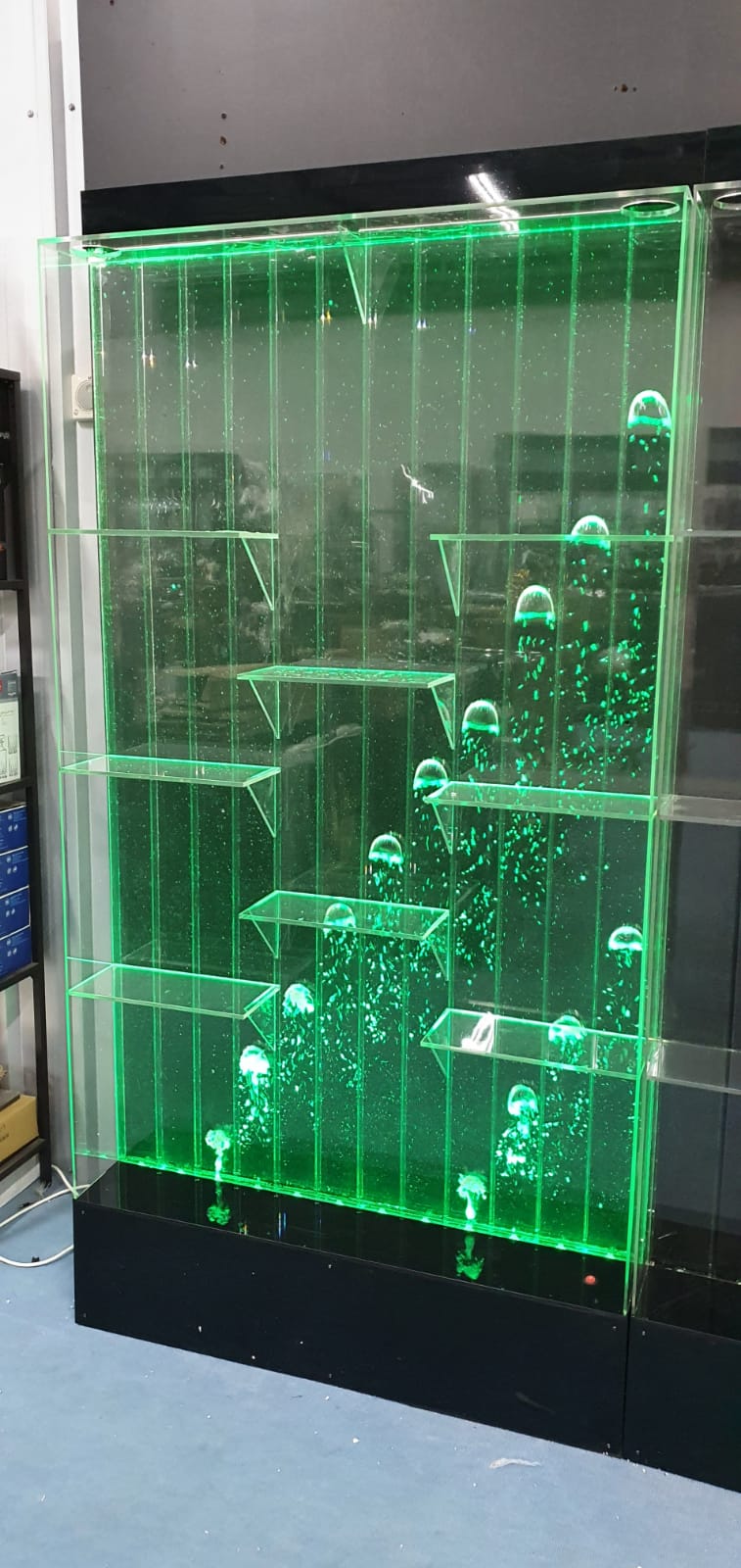 LED Programmable Bubble Bar Cocktail Cabinet