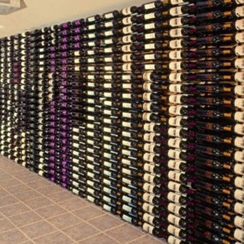 Wine Rack 2 bottle Deep Wall Mounted holds 24 Bottles