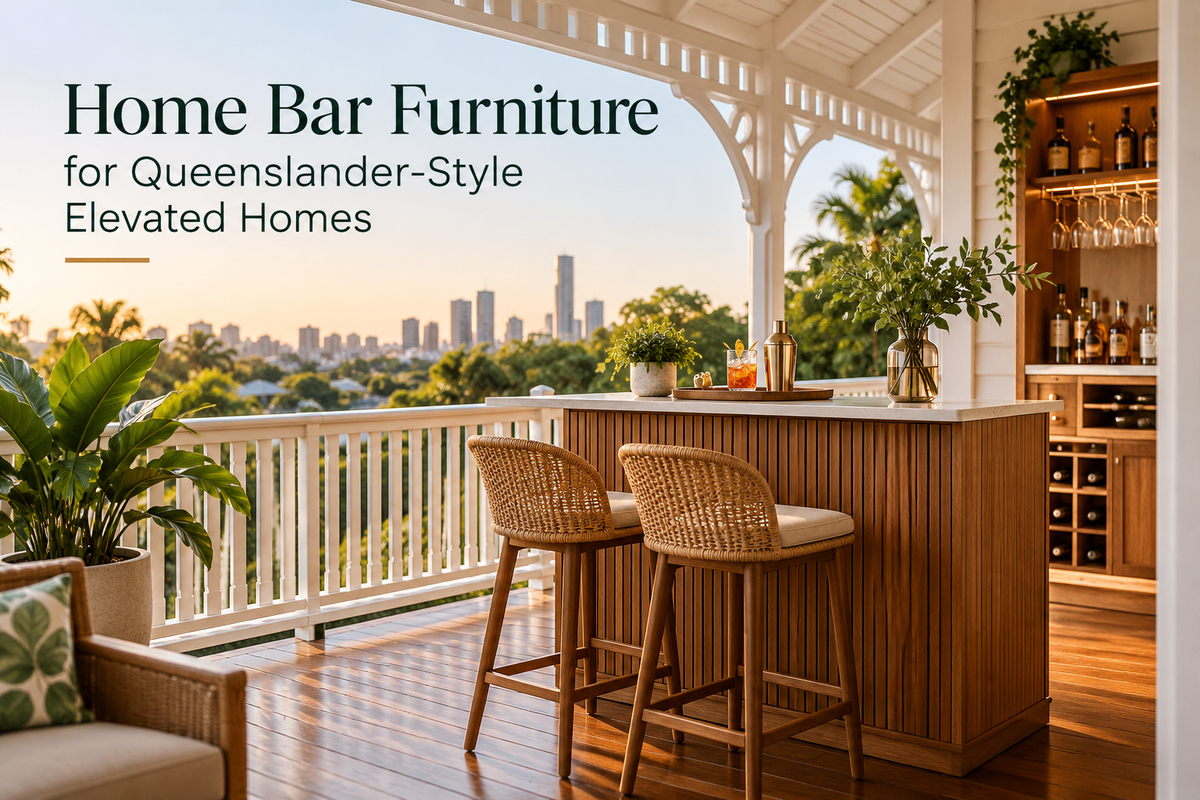 Home Bar Furniture for Queenslander-Style Elevated Homes