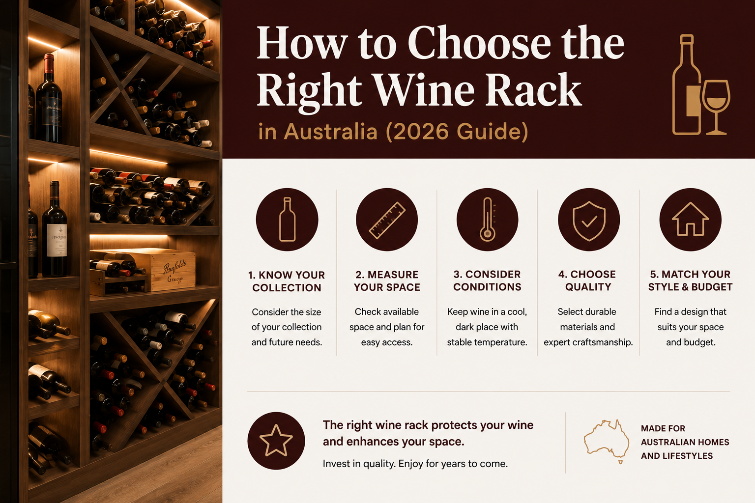 How to Choose the Right Wine Rack in Australia (2026 Guide)