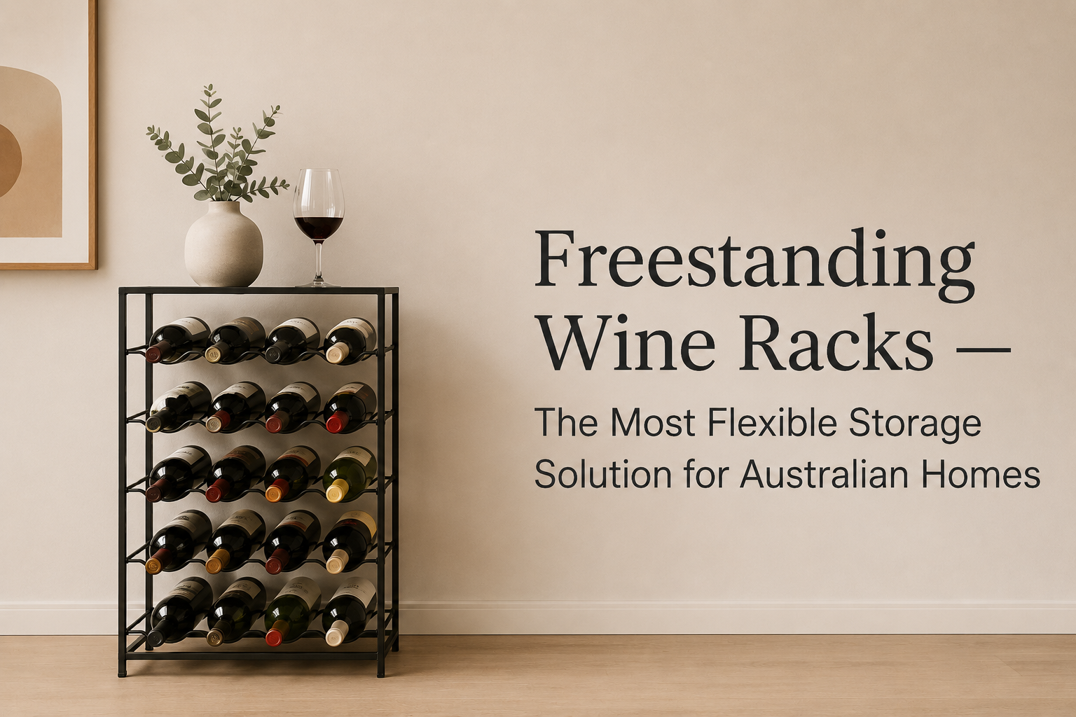Freestanding Wine Racks - The Most Flexible Storage Solution for Australian Homes