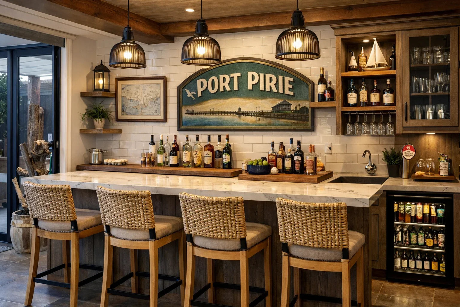 Bar Counter in Port Pirie, Australia – Stylish Home Bar Ideas & Cabinets