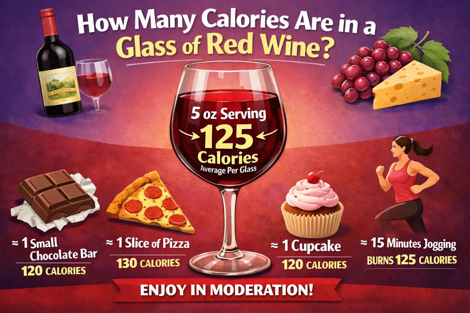 How Many Calories Are in a Glass of Red Wine?