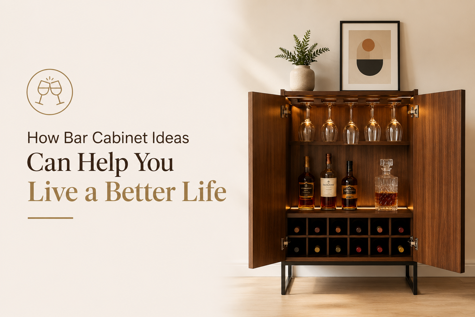 How Bar Cabinet Ideas Can Help You Live a Better Life?