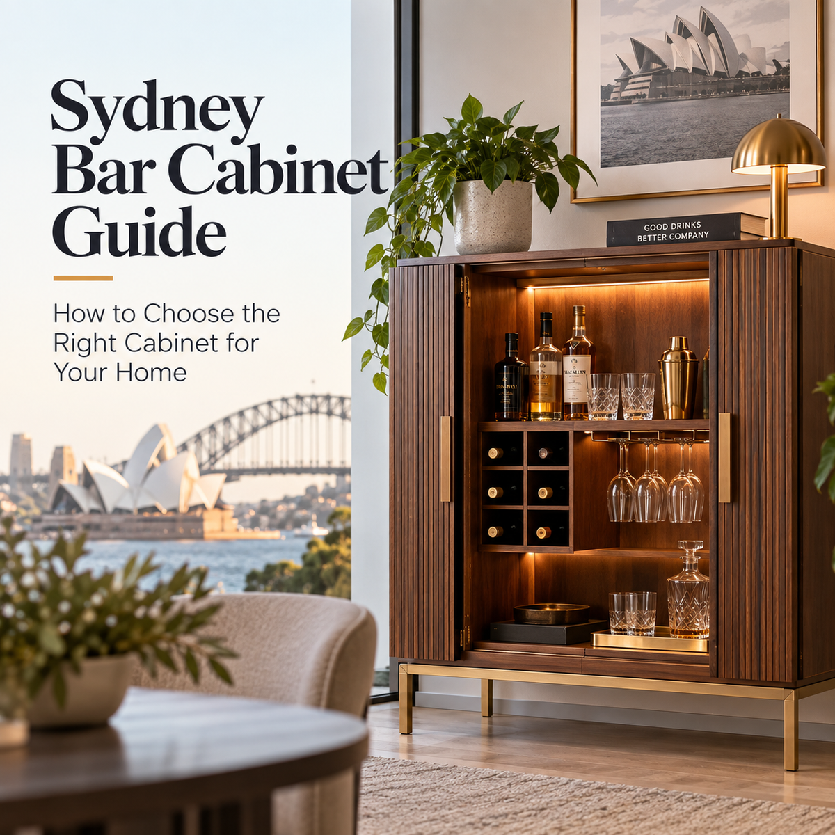 Sydney Bar Cabinet Guide: How to Choose the Right Cabinet for Your Home