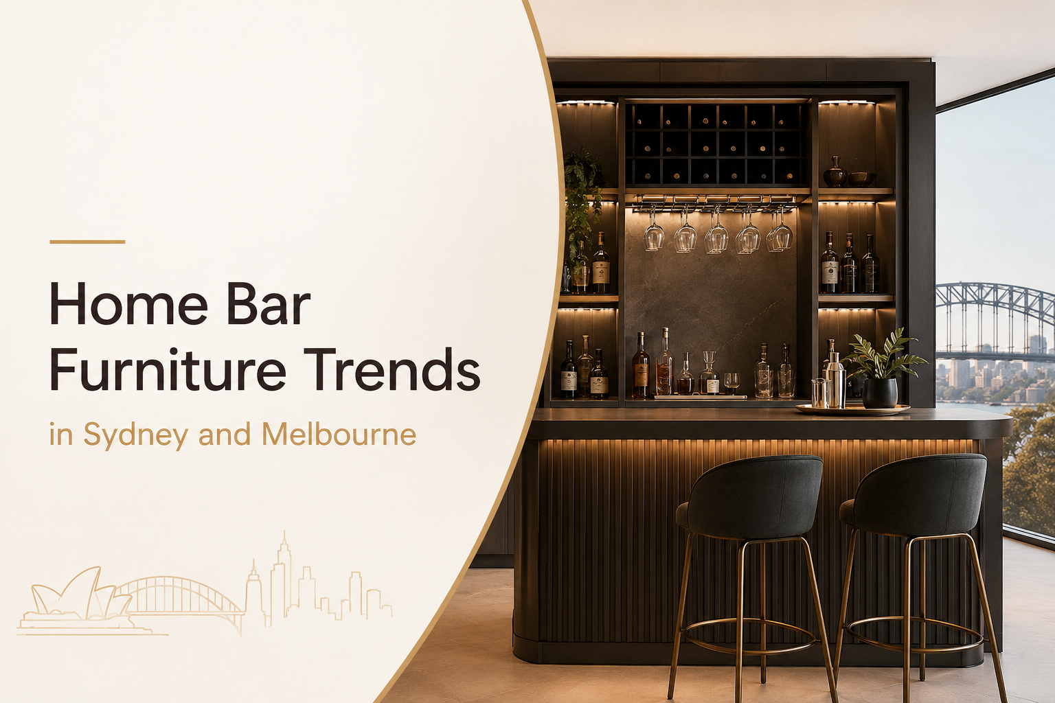 Home Bar Furniture Trends in Sydney and Melbourne