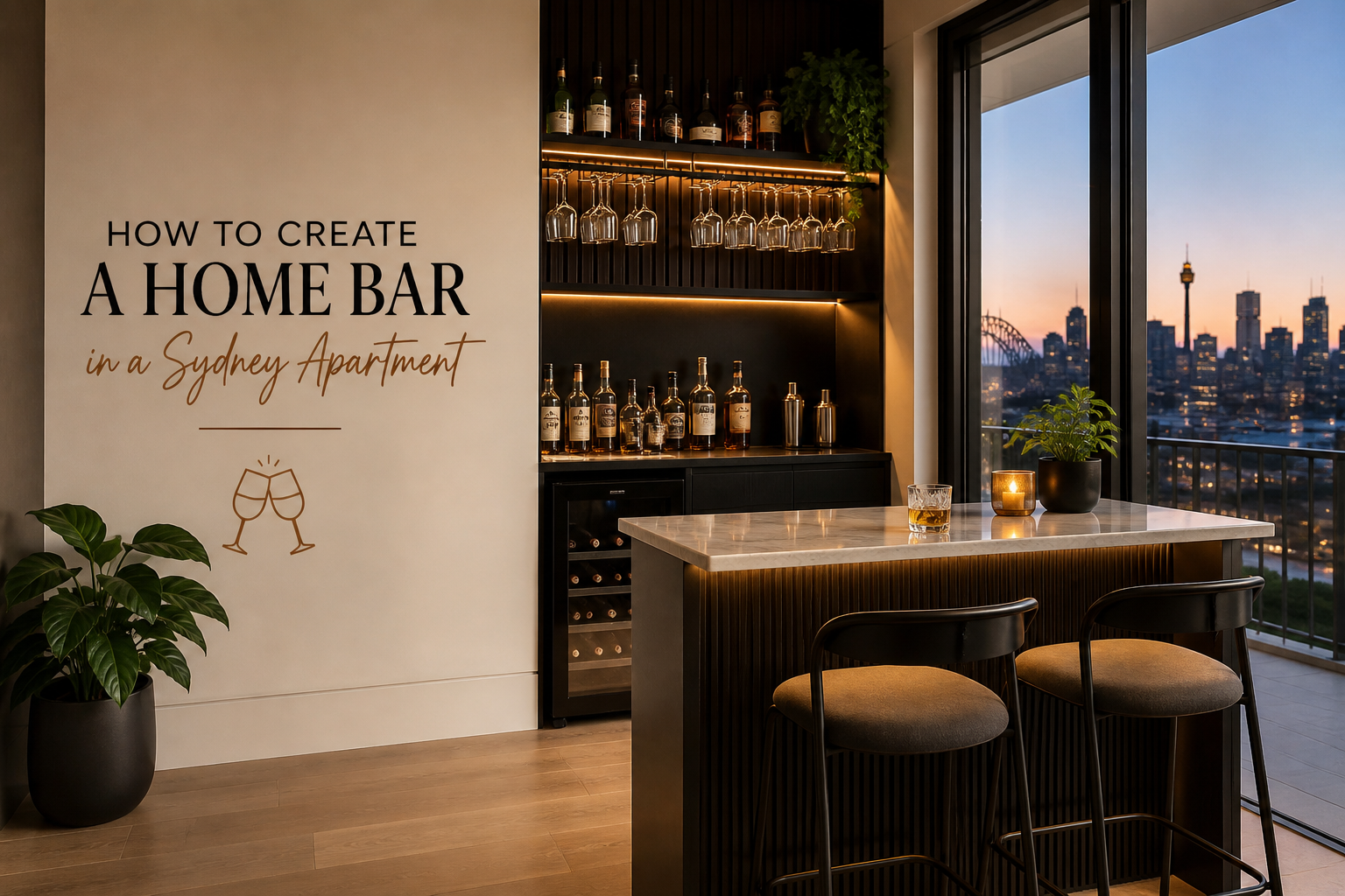 How to Create a Home Bar in a Sydney Apartment