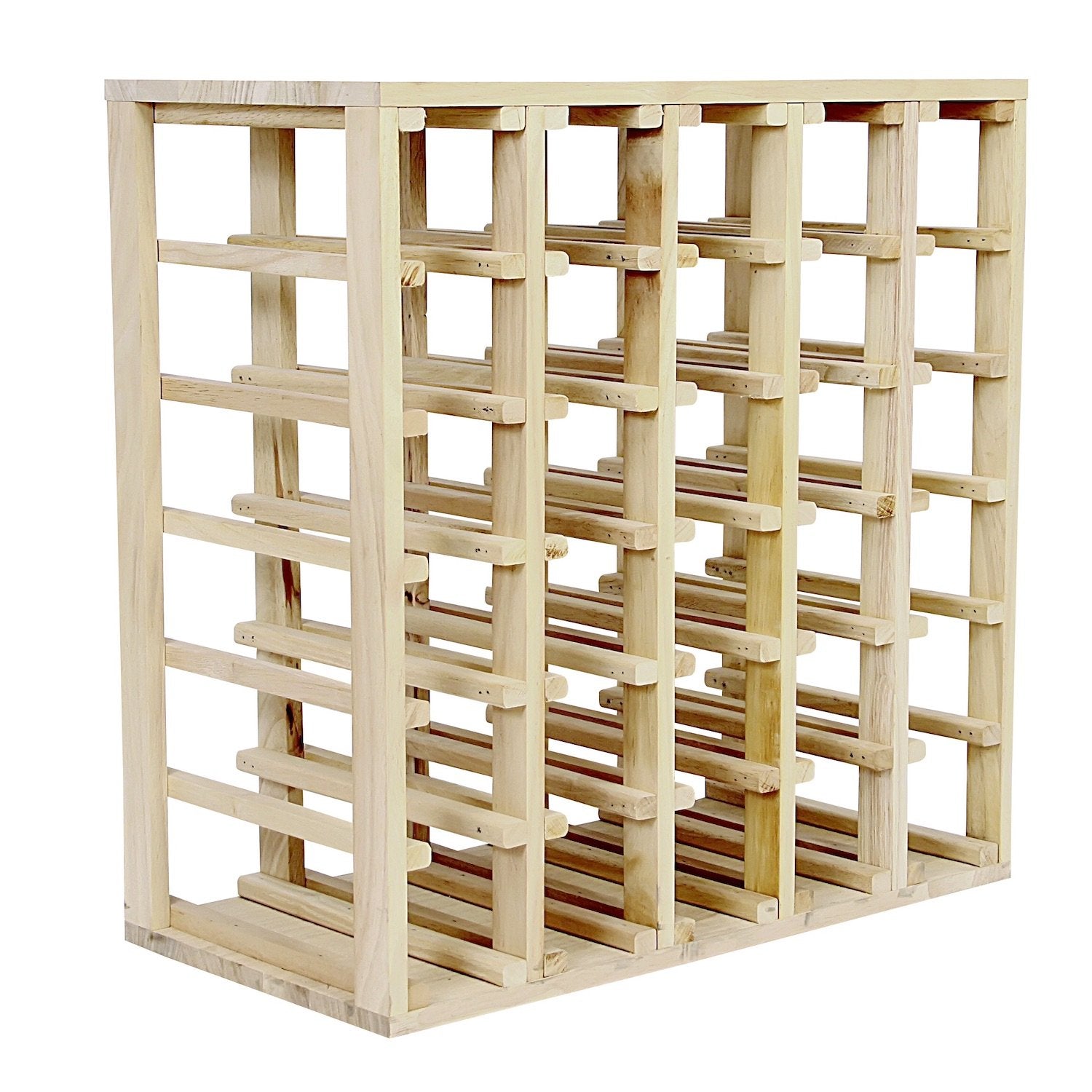 Organize your wine collection with modern cube wine racks.