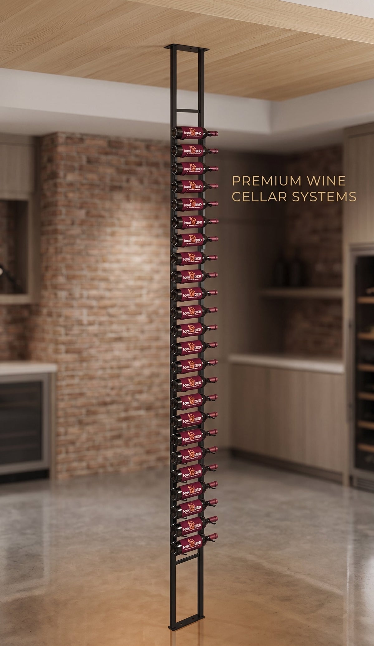 Floor to Ceiling Wine Racks