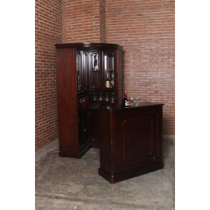 Corner Curio Bar Cabinet Furniture