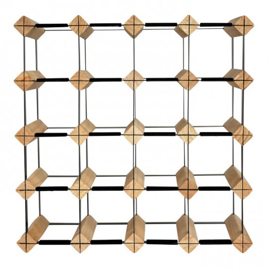 20 Bottle Timber Wine Rack
