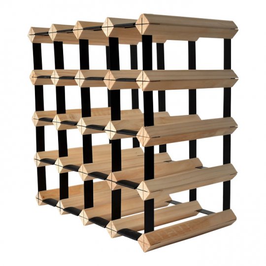 20 Bottle Timber Wine Rack