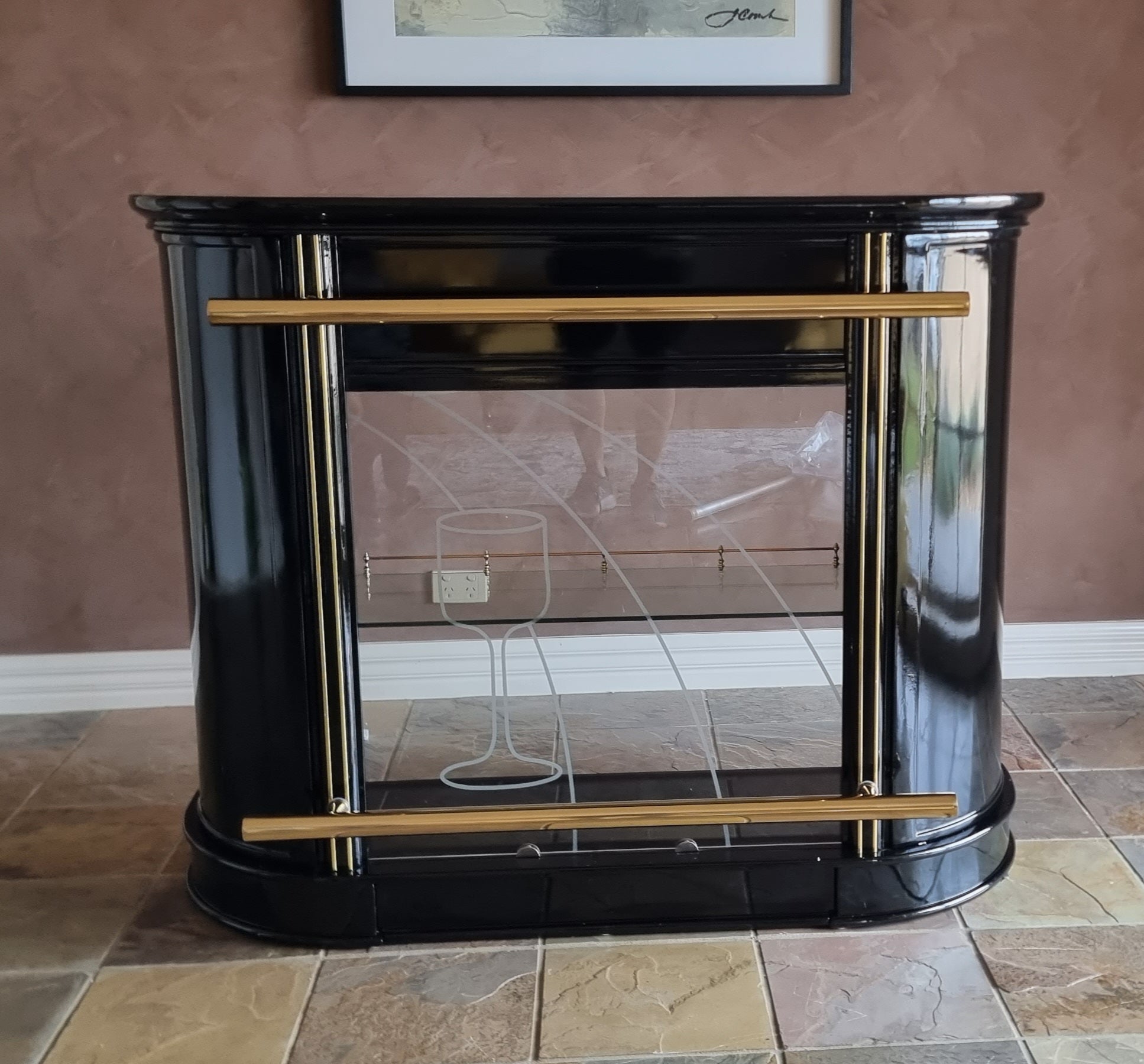 Chivas Black Bar Table