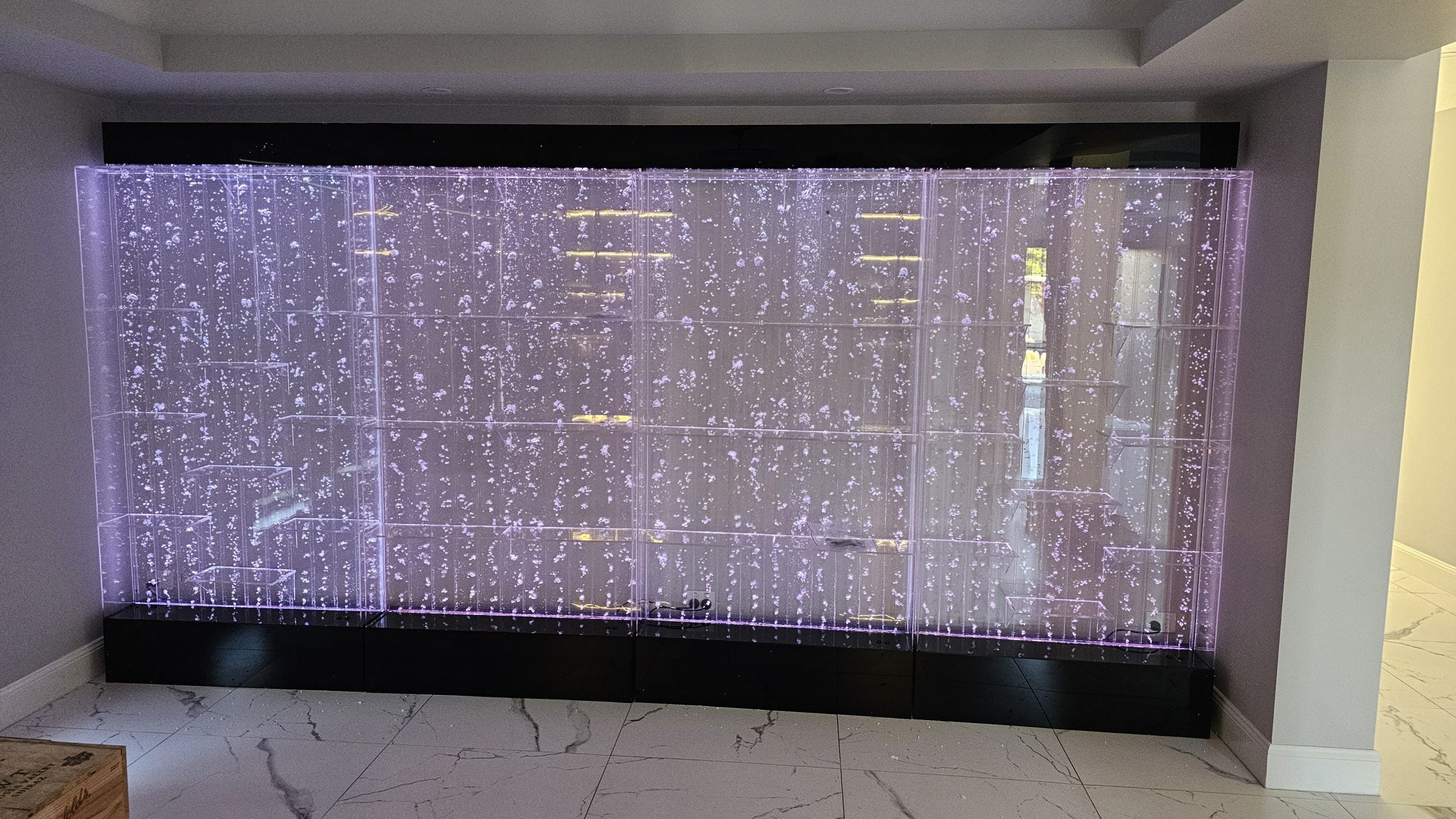 Multiple Set of Led bubble bar cabinet