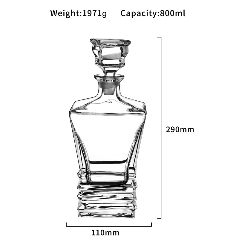 Prism Decanter and Tumbler set